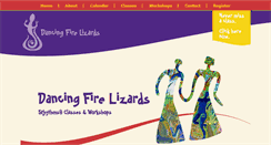 Desktop Screenshot of dancingfirelizards.com